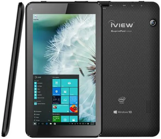 Alt view image 8 of 8 - iView SupraPad i700QW 1 GB DDR3 Memory 16GB eMMC 7.0" 1024 x 600 Tablet Windows 10 Home Black