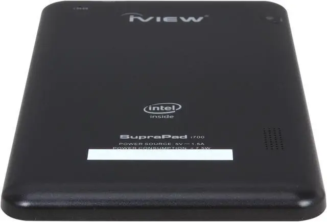 Alt view image 7 of 10 - iView SupraPad i700 Tablet - Intel Dual Core 2 GB RAM / 16GB Flash Memory  7.0" Touchscreen Android 4.4 (KitKat) with Case, Google Certified - GMS
