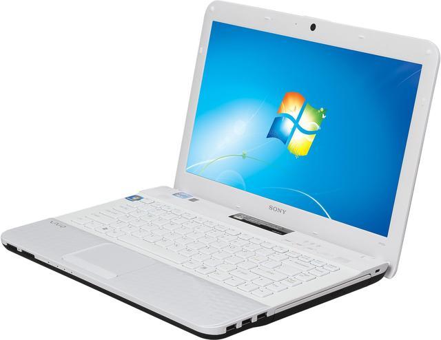 Refurbished: SONY Laptop VAIO E Series 2.10GHz 4GB Memory 500GB HDD Intel  HD Graphics 3000 14.0