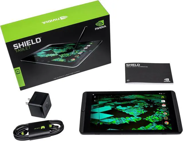 Alt view image 7 of 7 - NVIDIA SHIELD tablet 2GB Memory 8.0" 1920 x 1200 Tablet Android 4.4 (KitKat) Black