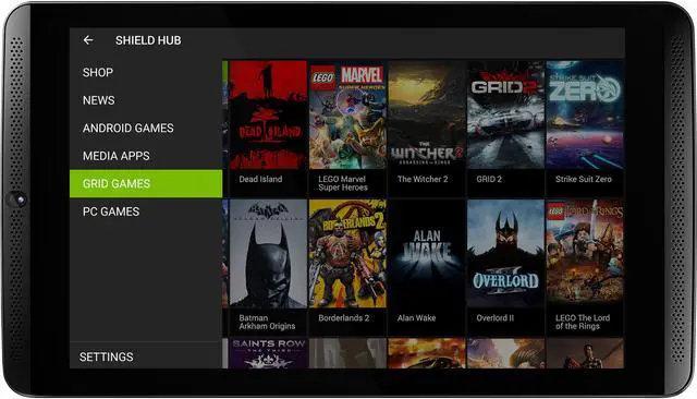 Main image of NVIDIA SHIELD tablet 2GB Memory 8.0" 1920 x 1200 Tablet Android 4.4 (KitKat) Black
