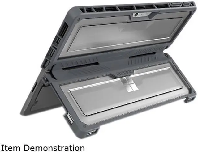 Alt view image 2 of 6 - OtterBox Symmetry Series Case for Surface Pro 4 - Slate - 77-57444