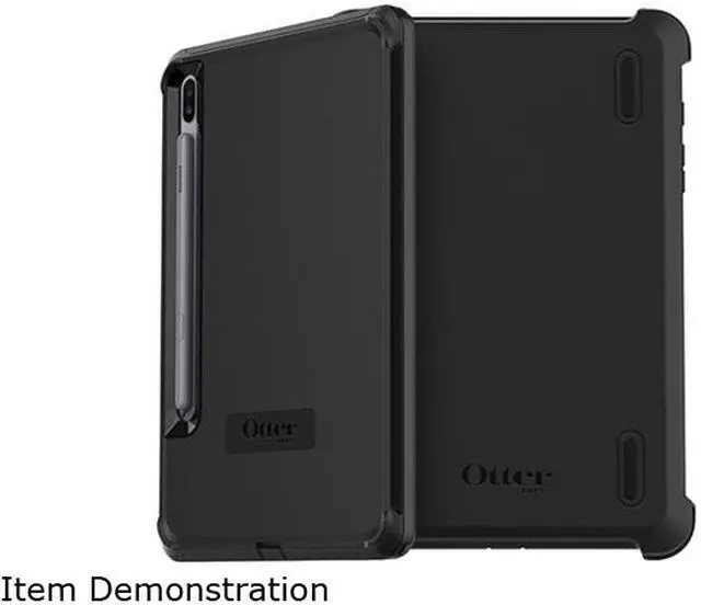 Alt view image 3 of 6 - OtterBox Galaxy Tab S6 Defender Series Case, Black