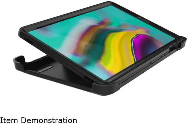 Alt view image 7 of 7 - OtterBox Defender Series Case For Galaxy Tab S5E - Propack Packaging, Black