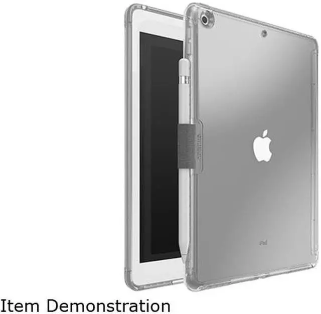 Alt view image 3 of 3 - OtterBox iPad (8th gen) and iPad (7th gen) Symmetry Series Clear Case, Clear