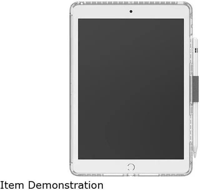 Alt view image 2 of 3 - OtterBox iPad (8th gen) and iPad (7th gen) Symmetry Series Clear Case, Clear