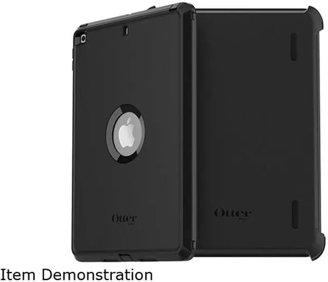 Alt view image 2 of 6 - OtterBox Defender Series Case For iPad (7th Gen) - Propack Packaging, Black