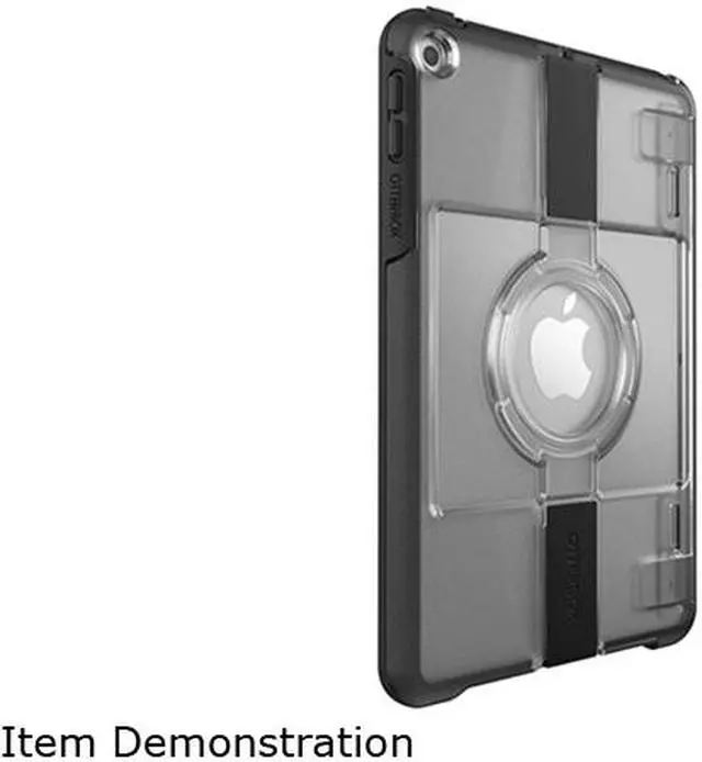 Alt view image 3 of 5 - OtterBox uniVERSE Case for iPad mini (5th gen), Black/Clear