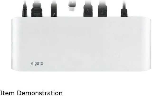 Main image of Elgato Thunderbolt 2 Dock with Thunderbolt Cable, 4K and Dual Display Support