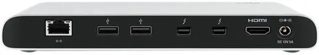 Alt view image 2 of 9 - Elgato Thunderbolt 2 Dock with Thunderbolt Cable, 4K and Dual Display Support