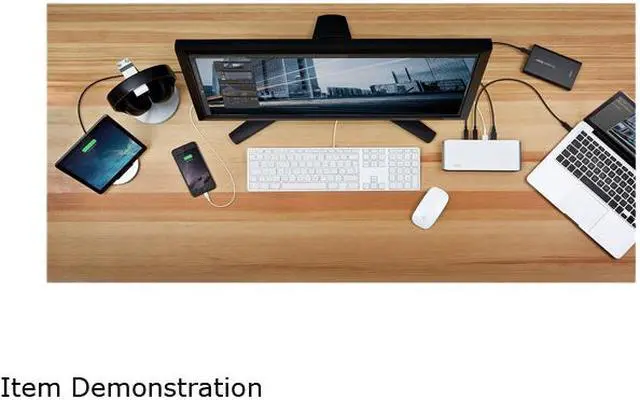 Alt view image 8 of 9 - Elgato Thunderbolt 2 Dock with Thunderbolt Cable, 4K and Dual Display Support