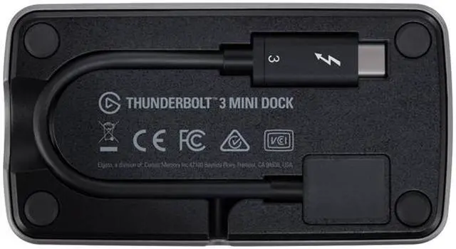 Alt view image 6 of 6 - Elgato 10DAB9901 Thunderbolt 3 Mini Dock