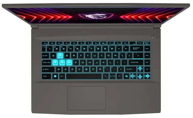 Alt view image 4 of 8 - MSI Thin 15 Gaming Laptop Intel Core i5-13420H NVIDIA GeForce RTX 4050 16GB Memory 512GB NVMe SSD 15.6" Windows 11 Home (B13VE-3023US)