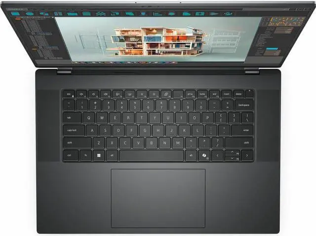 Alt view image 2 of 9 - Dell Precision 5000 5690 16" - Intel Core Ultra 9 185H - 32 GB - 1 TB SSD - Anodized Titan Gray - Windows 11 Pro - English (US) Keyboard - Front Camera/Webcam PRM5690D3G2V