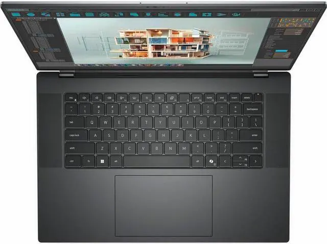 Alt view image 2 of 9 - Dell Precision 5000 5690 16" Mobile Workstation - Intel Core - 32 GB - 1 TB SSD - Anodized Titan Gray - Windows 11 Pro - Intel Evo Platform - Front Camera/Webcam PRM5690728PF