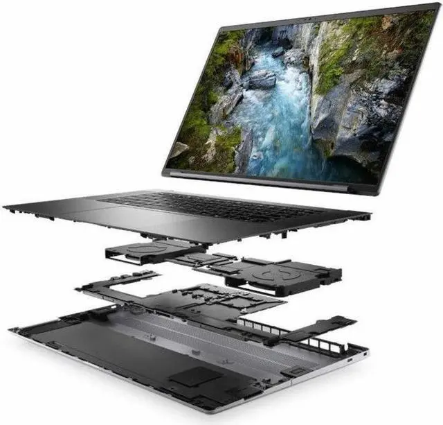 Alt view image 10 of 10 - Dell Precision 5000 5690 16" Mobile Workstation - Intel Core Ultra 7 165H - - 32 GB - 512 GB SSD - Anodized Titan Gray - Windows 11 Pro - Front Camera/Webcam   Y2Y4P