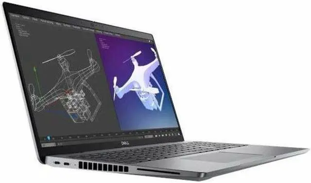 Alt view image 4 of 9 - Dell Precision 3000 3591 15.6" Touchscreen Mobile Workstation - Full HD - Intel Core Ultra 7 165H - 32 GB - 512 GB - Titan Gray - Windows 11 Pro - Front Camera/Webcam    Y8MNV