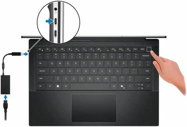 Alt view image 9 of 11 - Dell Precision 5000 5490 14" Mobile Workstation - Full HD Plus - Intel Core Ultra 7 165H - 32 GB - 512 GB SSD - Aluminum Titan Gray - Windows 11 Pro - Front Camera/Webcam   6223J