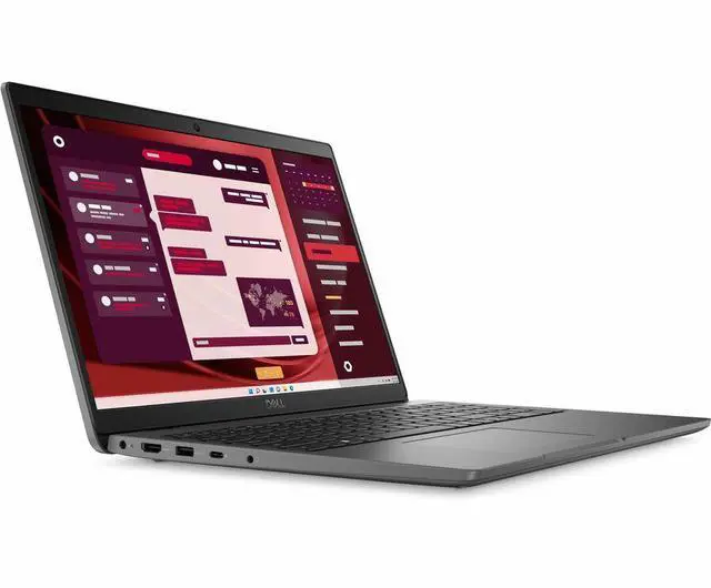 Alt view image 2 of 6 - Dell Latitude 3550 15.6" Notebook  - Intel Core i7 13th Gen i7-1355U - 16 GB - 512 GB SSD - Windows 11 Pro - In-plane Switching (IPS) Technology - Front Webcam - IEEE 802.1 - Soft Charcoal  7CCG9