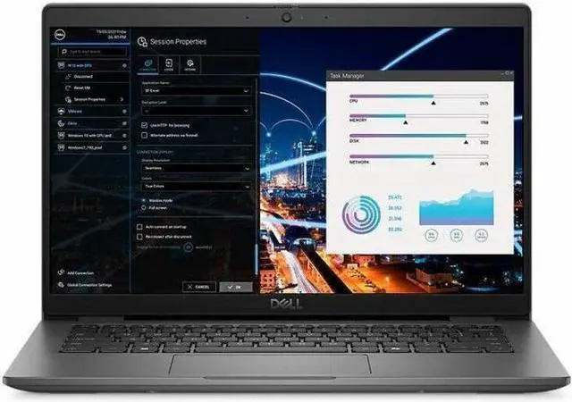 Main image of Dell Latitude 3450 14" Touchscreen Notebook - Intel Core i5 13th Gen i5-1335U - 16 GB - 512 GB SSD - Windows 11 Pro - Front Webcam - IEEE 802.11ax Wireless LAN Standard - Soft Charcoal  NKPY8