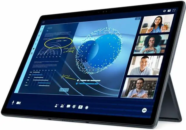 Alt view image 2 of 10 - Dell Latitude 7350 Tablet  13" - 16 GB - 512 GB - River Light Solid - Windows 11 Pro   N2TKF