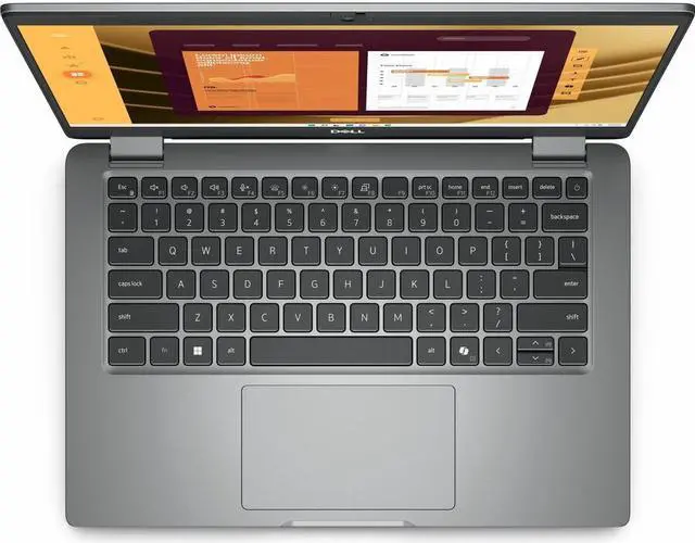 Alt view image 3 of 8 - Dell Latitude 5000 5350 13.3" Touchscreen Convertible 2 in 1 Notebook - Full HD - Intel Core Ultra 7 165U - 32 GB - 512 GB SSD - Gray - Windows 11 Pro - Front Camera/Webcam HWFV4