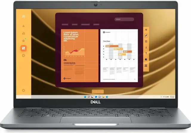 Main image of Dell Latitude 5000 5350 13.3" Touchscreen Convertible 2 in 1 Notebook - Full HD - Intel Core Ultra 7 165U - 32 GB - 512 GB SSD - Gray - Windows 11 Pro - Front Camera/Webcam HWFV4