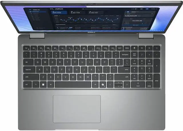 Alt view image 7 of 7 - Dell Precision 3590 15.6" Mobile Workstation - Intel Core Ultra 7 165H - vPro Technology - Intel Evo Platform - 16 GB - 512 GB SSD - Windows 11 Pro - NVIDIA RTX 500 Ada with 4 GB - Titan Gray   J1270