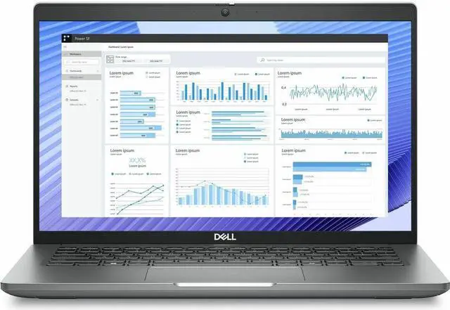 Main image of Dell Precision 3000 3490 14" Mobile Workstation - Full HD - Intel Core Ultra 7 165H - 32 GB - 1 TB SSD - Gray - Windows 11 Pro - Front Camera/Webcam KP57V