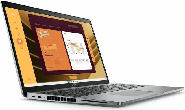 Alt view image 2 of 8 - Dell Latitude 5000 5550 15.6" Touchscreen Notebook - Full HD - Intel Core Ultra 7 165U - 16 GB - 512 GB SSD - Gray - Windows 11 Pro - Front Camera/Webcam PNPGM