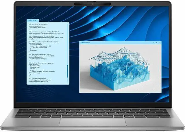Main image of Dell Latitude 5000 5455 14" Copilot+ PC Notebook - Full HD Plus - Qualcomm Snapdragon X Plus X1P-64-100 - 16 GB - 512 GB SSD - Titan Gray - Windows 11 Pro - 27 Hours Battery Run Time 031T2