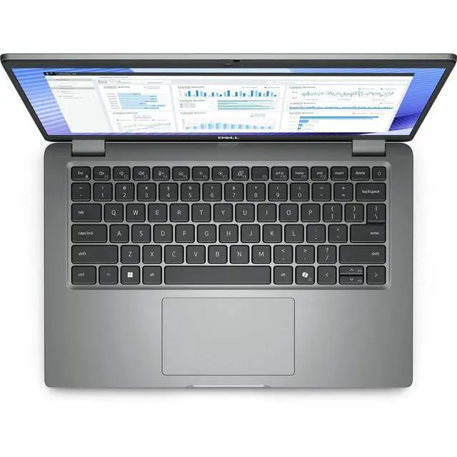Alt view image 2 of 6 - DDell Precision 3000 3490 14" Mobile Workstation - Full HD - Intel Core Ultra 5 125H - 16 GB - 256 GB SSD - Gray - Windows 11 Pro - Front Camera/Webcam VHD0K