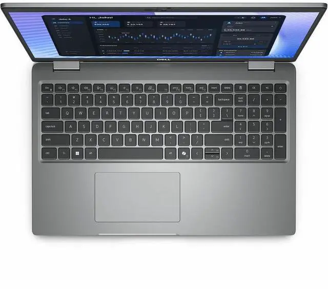 Alt view image 2 of 6 - Dell Precision 3000 3590 15.6" Mobile Workstation - Full HD - Intel Core Ultra 5 125H - 6 GB - 256 GB SSD - Titan Gray - Windows 11 Pro - English (US) Keyboard - Front Camera/Webcam  CF97V