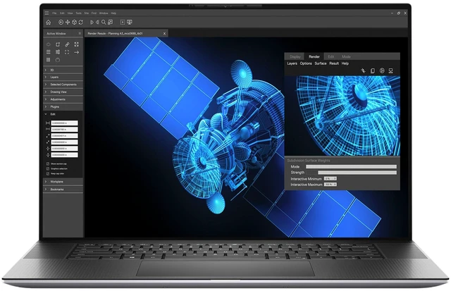 Refurbished: Dell Precision 5750 Laptop Intel Core i7-10750H 2.6