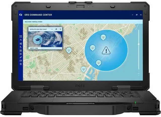 Main image of Dell Pro Rugged 14 RB14250 14" Rugged Notebook - Intel Core Ultra 5 14th Gen 135U - 16GB - 512GB SSD - Windows 11 Pro - Webcam - IEEE 802.11ax  - Black  P1K9G