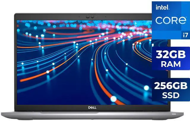 Main image of DELL Latitude 5520 Laptop Intel Core i7-1185G7 32GB Memory 256 GB SSD Windows 11 Pro