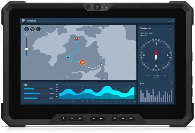 Main image of Dell Latitude 7220 Rugged Tablet Intel Core i5-8350U 1.7GHz 8GB Memory 128GB SSD 11.6" FHD Windows 11 Pro 64-bit Touchscreen No Keyboard