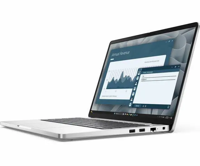 Alt view image 2 of 6 - Dell Pro 14 PC14255 14" Notebook - Full HD Plus - AMD Ryzen 5 220 - 8GB - 256GB SSD - Solid Magnetite - Windows 11 Pro - AMD Radeon 740M Graphics - Webcam - IEEE 802.11ax Wireless LAN Standard  2KWMD