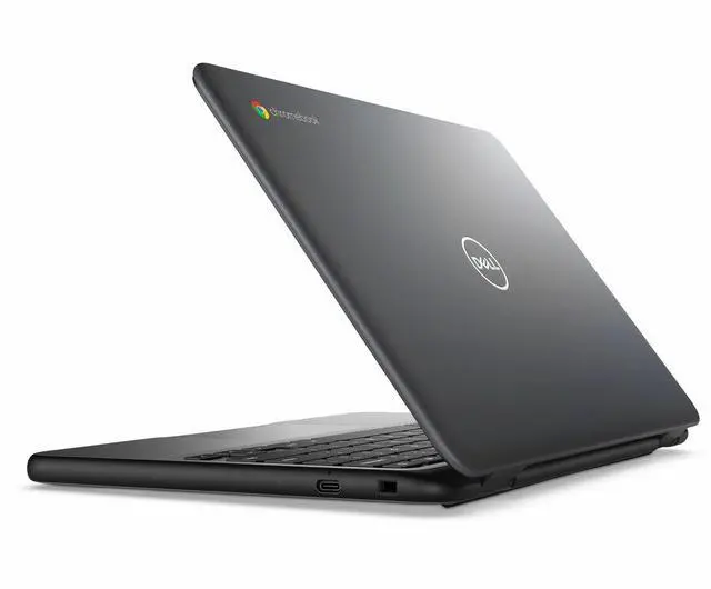 Alt view image 2 of 7 - Dell Chromebook 3120 11.6" Clamshell Chromebook - Intel N100 - 4 GB - 64 GB Flash Memory - Gray - ChromeOS - Intel UHD Graphics - Webcam - IEEE 802.11ax Wireless LAN Standard CC6PF