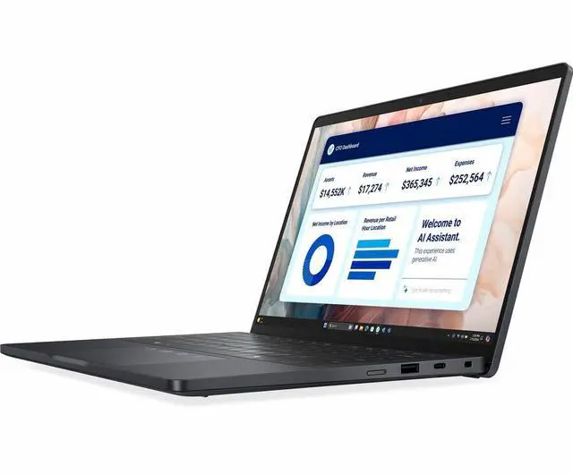 Alt view image 4 of 5 - Dell Pro 13 Premium PA13250 13.3" Copilot+ PC Notebook - Intel Core Ultra 7 268V - vPro Technology -  - 32 GB - 512 GB SSD - Windows 11 Pro - Intel Arc Graphics - Webcam - IEEE 802.11be Wireless JWP67