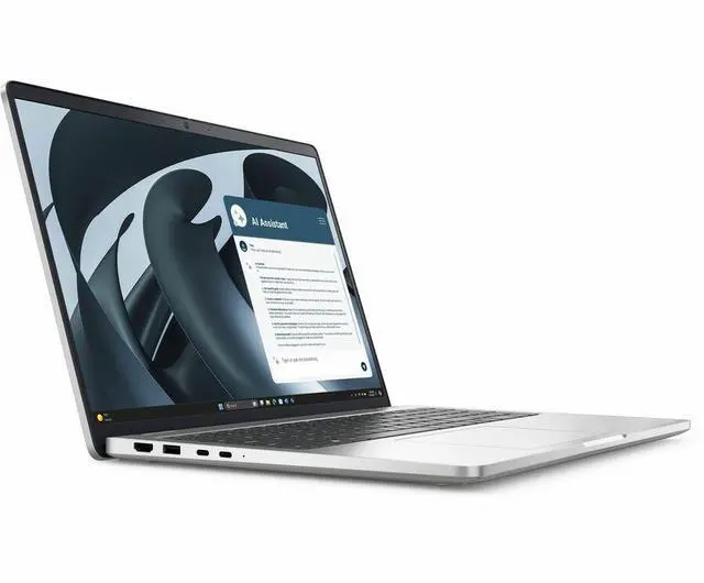 Alt view image 5 of 6 - Dell Pro 16 Plus PB16255 16" Notebook - AMD Ryzen 7 PRO 250 - 16 GB - 512 GB SSD - Windows 11 Pro - AMD Radeon 780M Graphics - Webcam - 11.90 Hours Battery - IEEE 802.11be Wireless LAN Standard 8089X