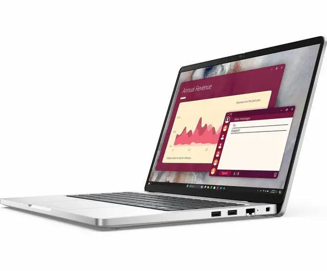 Alt view image 6 of 6 - Dell Pro 14 PC14250 14" Notebook - Intel Core 5 120U - 8 GB - 256 GB SSD - Windows 11 Pro - Webcam - 10.30 Hours Battery - IEEE 802.11ax Wireless LAN Standard  DRHHC