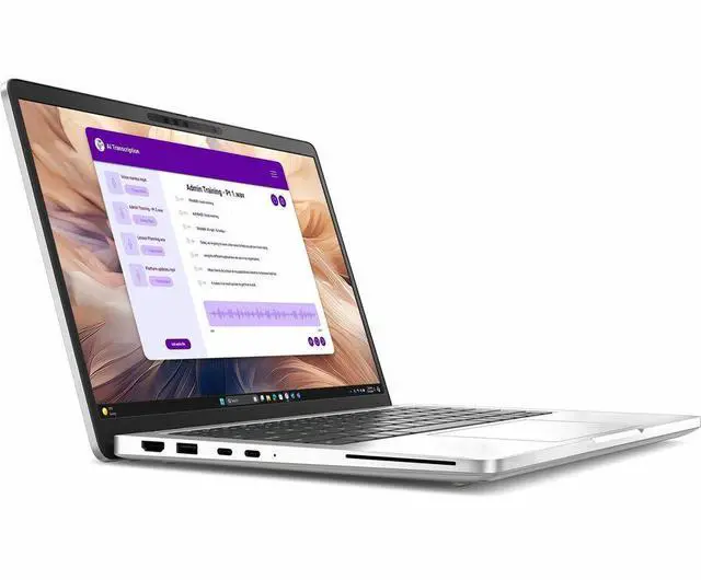 Alt view image 2 of 5 - Dell Pro 13 Plus PB13250 13.3" Touchscreen Clamshell Copilot+ PC Notebook - Intel Core Ultra 7 266V - 16 GB - 512 GB SSD - Windows 11 Pro - Intel Arc Graphics - Webcam - IEEE 802.11be Wireless 5C5KF