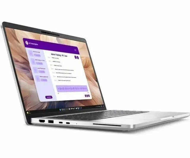 Alt view image 3 of 6 - Dell Pro 14 Plus PB14250 14" Touchscreen Clamshell Notebook - Intel Core Ultra 5 235U (2 GHz) - 16 GB - 512 GB SSD - Windows 11 Pro - Webcam - 18.20 Hours Battery - IEEE 802.11ax Wireless   2N5N3