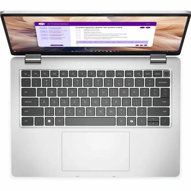 Alt view image 5 of 6 - Dell Pro 14 Plus PB14250 14" Touchscreen Clamshell Notebook - Intel Core Ultra 5 235U (2 GHz) - 16 GB - 512 GB SSD - Windows 11 Pro - Webcam - 18.20 Hours Battery - IEEE 802.11ax Wireless   2N5N3