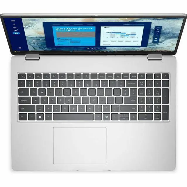 Alt view image 5 of 6 - Dell Pro 16 PC16250 16" Notebook - Intel Core Ultra 5 235U (2 GHz) - 16 GB - 256 GB SSD - Windows 11 Pro - Webcam - 8.70 Hours Battery - IEEE 802.11ax Wireless LAN Standard PNY83