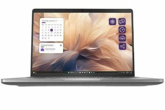 Alt view image 5 of 6 - Dell Pro 14 Plus PB14250 14" Touchscreen Convertible Copilot+ PC - Intel Core Ultra 5 235U - 16 GB - 512 GB SSD - Windows 11 Pro - Webcam - 18.20 Hours Battery - IEEE 802.11ax Wireless K8T5C