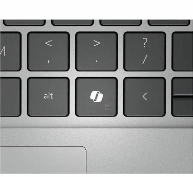 Alt view image 6 of 6 - Dell Pro 14 Plus PB14250 14" Touchscreen Convertible Copilot+ PC - Intel Core Ultra 5 235U - 16 GB - 512 GB SSD - Windows 11 Pro - Webcam - 18.20 Hours Battery - IEEE 802.11ax Wireless K8T5C