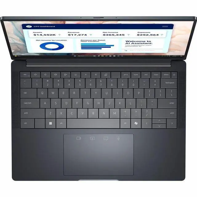 Alt view image 6 of 6 - Dell Pro 14 Premium PA14250 14" Copilot+ PC Notebook - Intel Core Ultra 5 236V -16 GB - 512 GB SSD - Windows 11 Pro - Intel Arc Graphics - Webcam -IEEE 802.11be Wireless   H0M9C