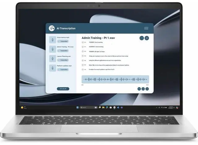 Main image of Dell Pro 14 Plus PB14255 14" Clamshell Copilot+ PC Notebook - AMD Ryzen AI 5 PRO 340 - 16 GB - 512 GB SSD - Windows 11 Pro - AMD Radeon 840M Graphics - Webcam - Wi-Fi 7  (42T8J)